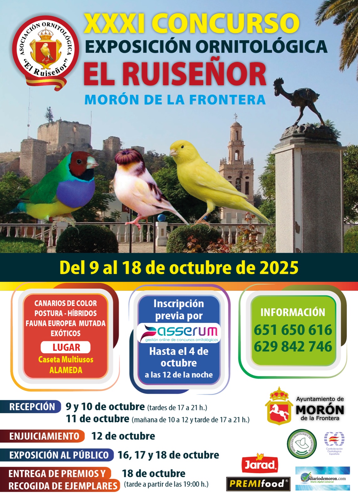 XXXI Concurso exposición ornitológica El Ruiseñor