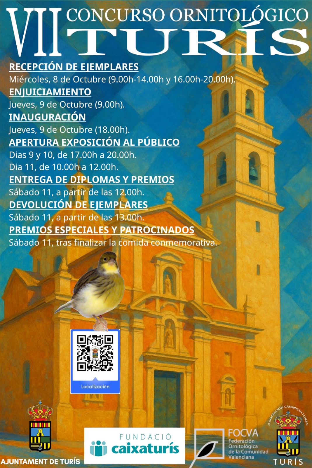 VII Concurso ornitológico de Turís