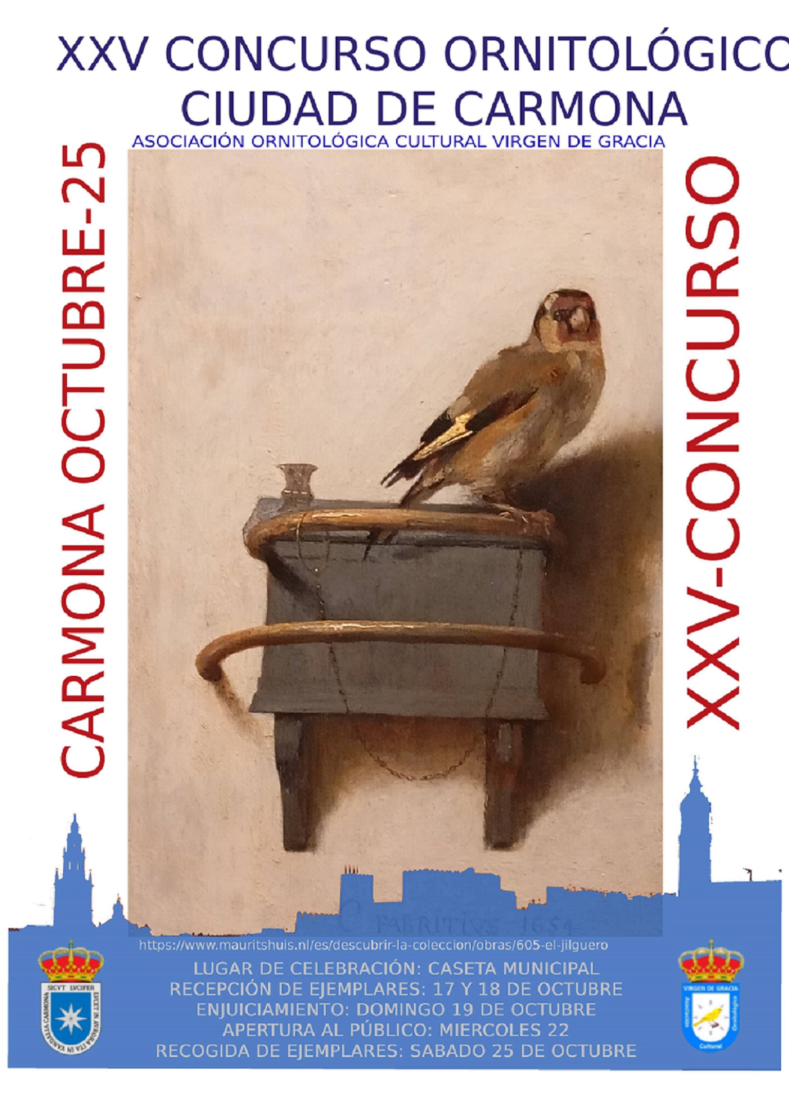 XXV Concurso ornitológico Ciudad de Carmona